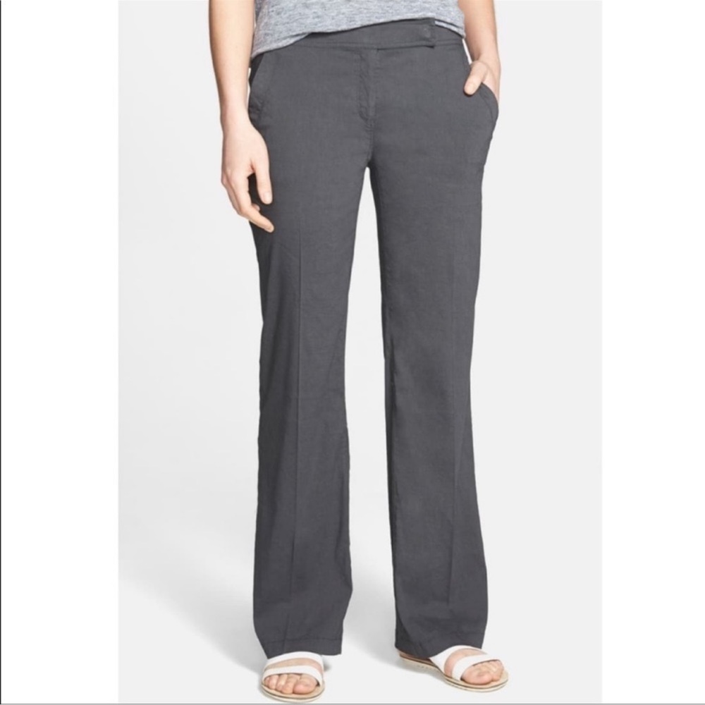 Eileen Fisher Linen Blend Trousers